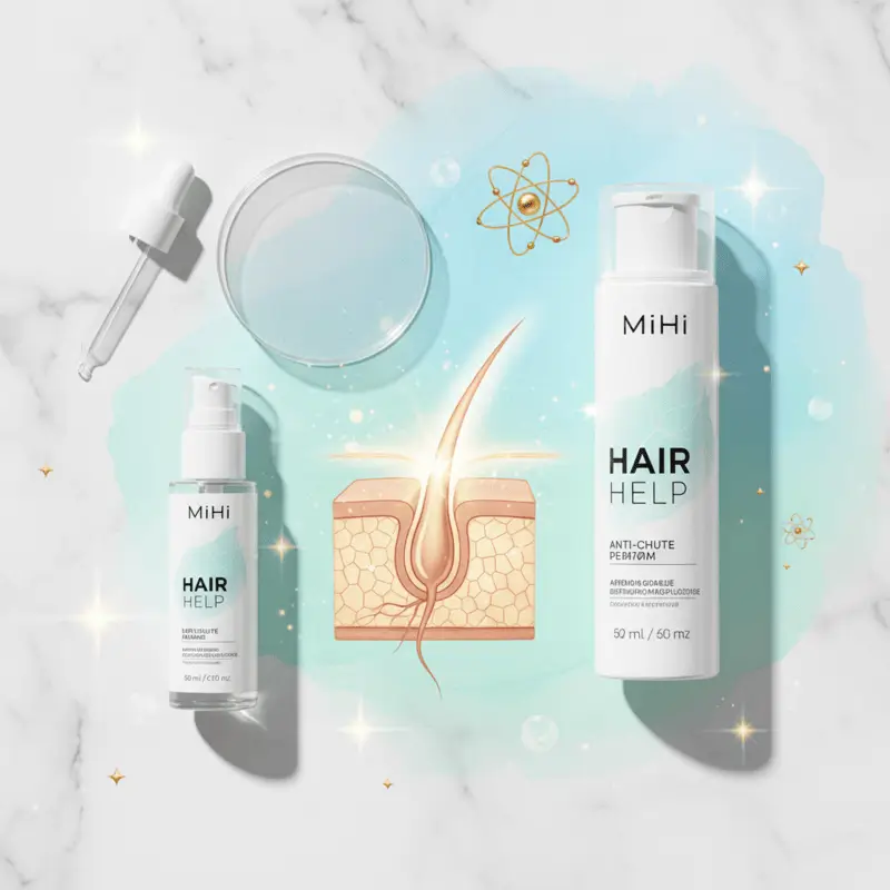 Le **meilleur traitement anti-chute cheveux 2026** avec la gamme de produits experts Mihi Hair Help.