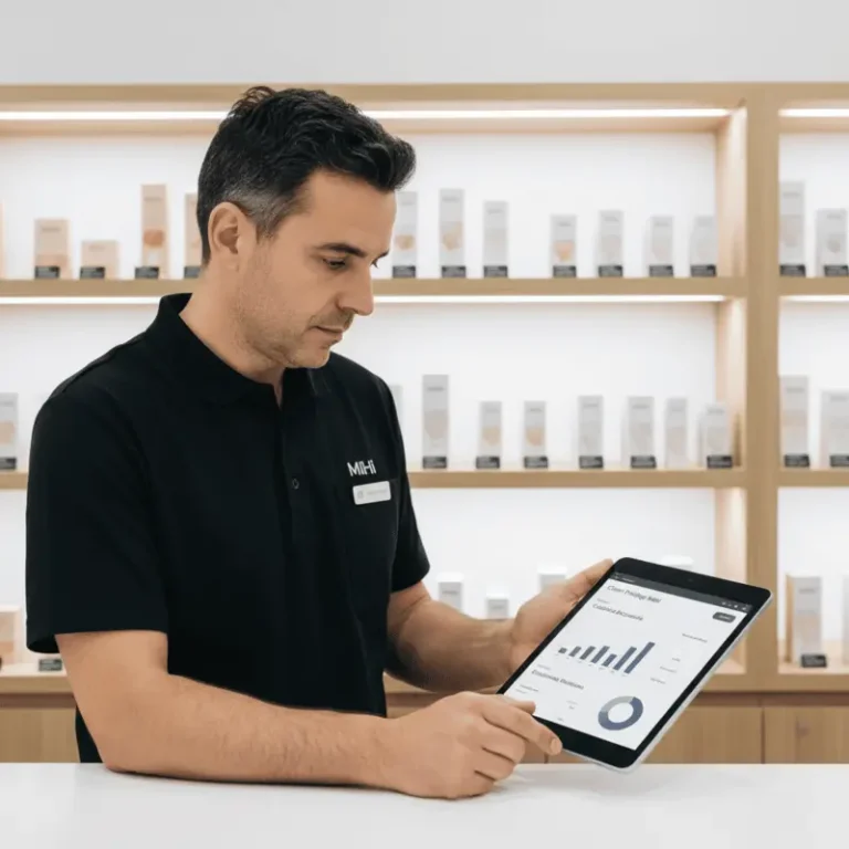 Guide du programme fidélité B2B beauté de Mihi pour maximiser les marges des professionnels.